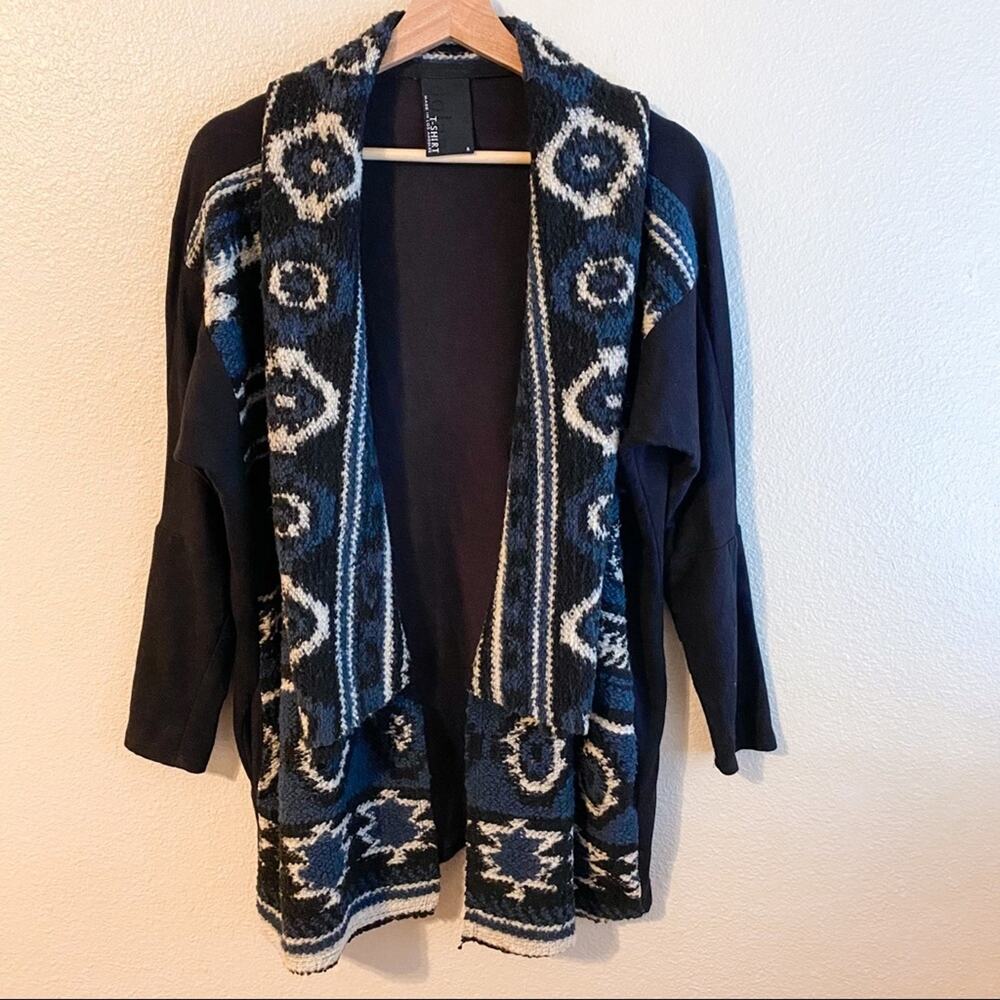 Anthropologie Dolan Aztec Southwest Open Cardigan